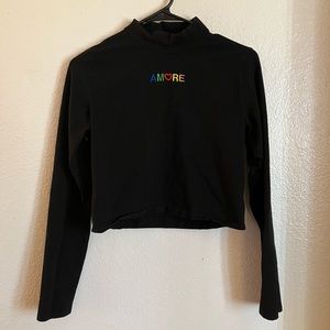 Mock Neck Amore Long Sleeve